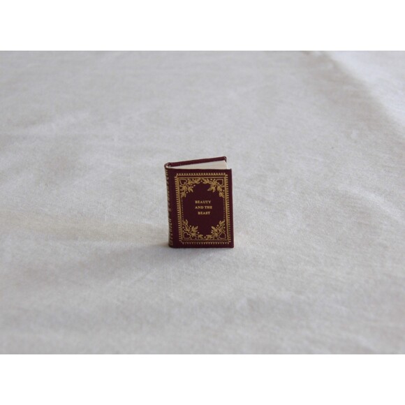 Dollhouse Miniature Book Beauty And The Beast #170? Of 300 Barbara Raheb - Picture 12 of 14